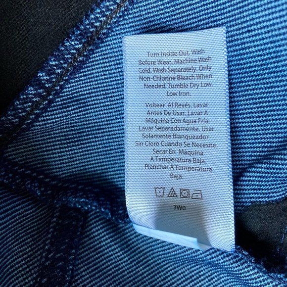 Blue Denim Slim Fit Jeggings  Maternity Time & Tru- NWOT! Large 12 - 14 - Picture 13 of 14